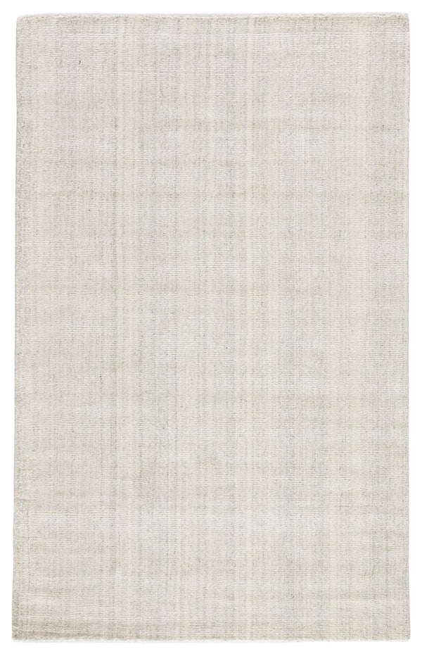 Jaipur Living Konstrukt Kelle Kt39 Handwoven Handmade 60% Wool 40% Viscose Solids Solid Indoor Rug White, Gray 60% Wool 40% Viscose, 100% Cotton Rug158245