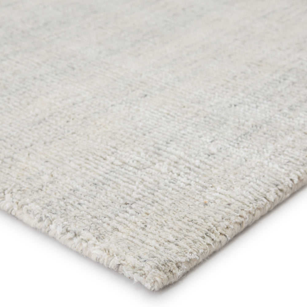 Jaipur Living Konstrukt Kelle Kt39 Handwoven Handmade 60% Wool 40% Viscose Solids Solid Indoor Rug White, Gray 60% Wool 40% Viscose, 100% Cotton Rug158245
