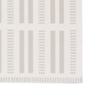 Jaipur Living Vibe by Jaipur Living Adisa Plush Polyester Stripe Rug for Indoor Outdoor Spaces 6'7"X9'6" RUG158509