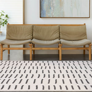 Jaipur Living Vibe by Jaipur Living Javyn Geometric Polyester Indoor Outdoor Rug for Rooms 6'7"X9'6" RUG158514
