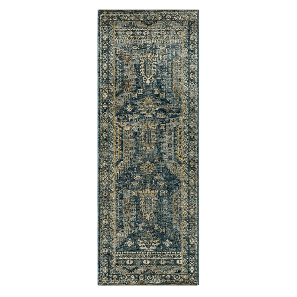 Karamar Blue 2' 7" x 7' 3" Area Rug Karastan Rugs
