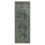 Karamar Area Rug: Luxurious Traditional Design, Stain-Resistant & Low Pile for High Traffic Areas