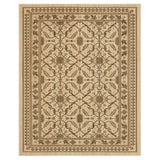 Kasamon Vanilla Floral Symphony Area Rug, 5'3