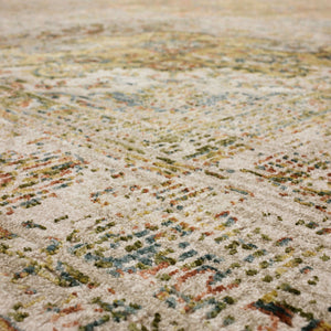 Karastan Rugs Memento Keepsake Machine Woven Polyester Area Rug Cream 10' x 14'