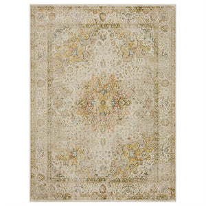 Karastan Rugs Memento Keepsake Machine Woven Polyester Area Rug Cream 10' x 14'
