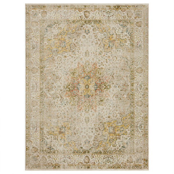Karastan Rugs Memento Keepsake Machine Woven Polyester Area Rug Cream 10' x 14'