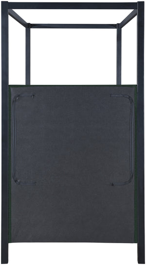 Kelly Green Boucle Fabric Twin Bed KellyGreen-T Meridian Furniture