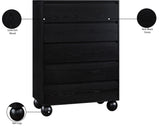 Kent Black Chest KentBlack-CH Meridian Furniture