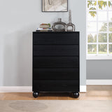 Kent Black Chest KentBlack-CH Meridian Furniture