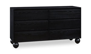 Kent Black Dresser KentBlack-D Meridian Furniture