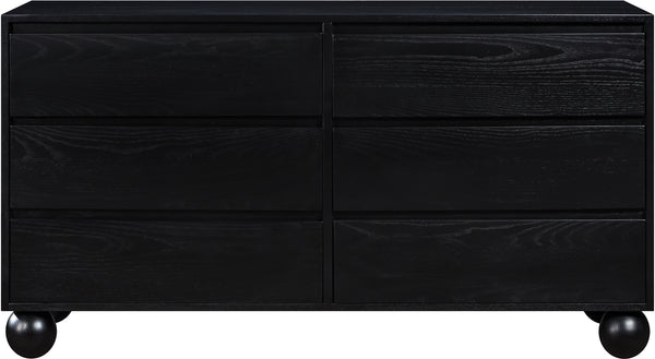 Kent Black Dresser KentBlack-D Meridian Furniture
