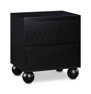 Kent Black Night Stand KentBlack-NS Meridian Furniture