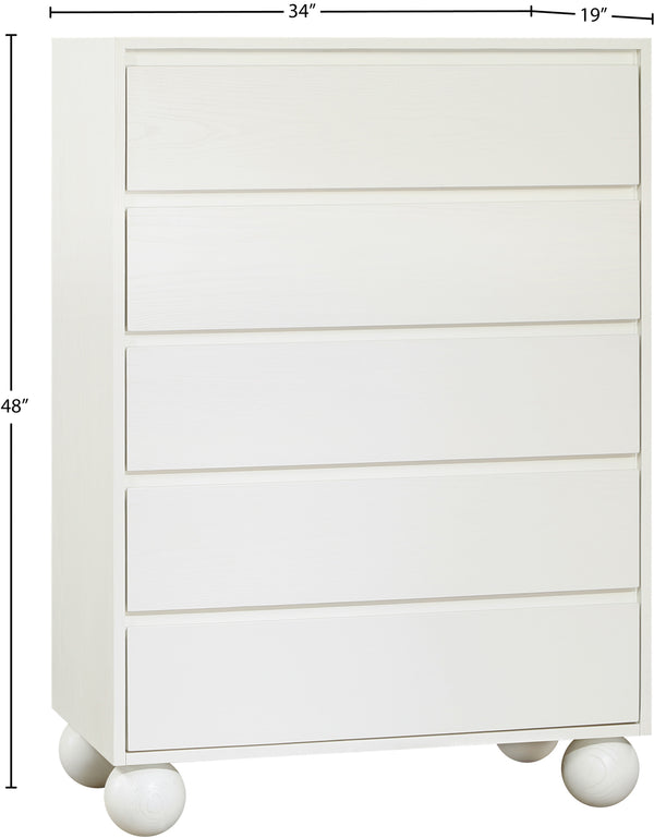 Kent Cream Chest KentCream-CH Meridian Furniture