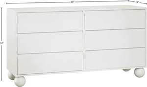 Kent Cream Dresser KentCream-D Meridian Furniture