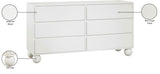 Kent Cream Dresser KentCream-D Meridian Furniture