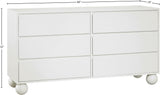 Kent Cream Dresser KentCream-D Meridian Furniture