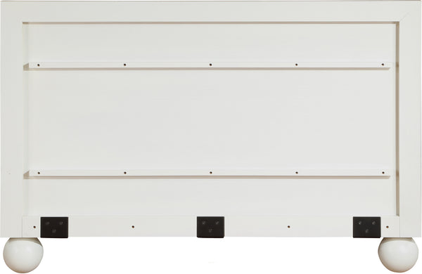 Kent Cream King Bed KentCream-K Meridian Furniture