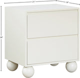 Kent Cream Night Stand KentCream-NS Meridian Furniture