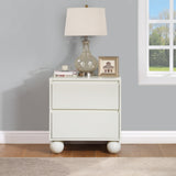 Kent Cream Night Stand KentCream-NS Meridian Furniture