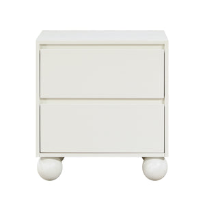 Kent Cream Night Stand KentCream-NS Meridian Furniture