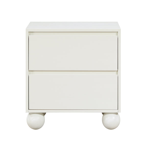Kent Cream Night Stand KentCream-NS Meridian Furniture