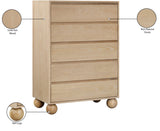 Kent Natural Chest KentNatural-CH Meridian Furniture