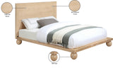 Kent Natural King Bed KentNatural-K Meridian Furniture