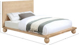 Kent Natural King Bed KentNatural-K Meridian Furniture