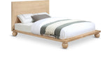 Kent Natural King Bed KentNatural-K Meridian Furniture