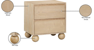 Kent Natural Night Stand KentNatural-NS Meridian Furniture