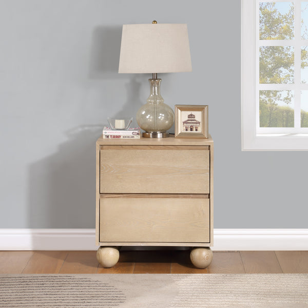 Kent Natural Night Stand KentNatural-NS Meridian Furniture