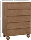 Kent Walnut Chest KentWalnut-CH Meridian Furniture