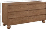 Kent Walnut Dresser KentWalnut-D Meridian Furniture