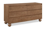 Kent Walnut Dresser KentWalnut-D Meridian Furniture