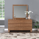 Kent Walnut Dresser KentWalnut-D Meridian Furniture