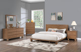 Kent Walnut King Bed KentWalnut-K Meridian Furniture