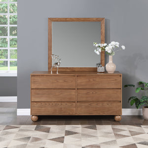 Kent Walnut Mirror KentWalnut-M Meridian Furniture
