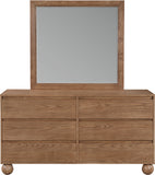 Kent Walnut Mirror KentWalnut-M Meridian Furniture