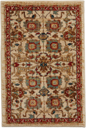 Keralam Cream 2' x 3' Area Rug Karastan Rugs