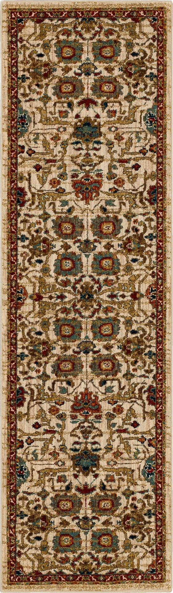 Keralam Cream 2' 4" x 7' 10" Area Rug Karastan Rugs