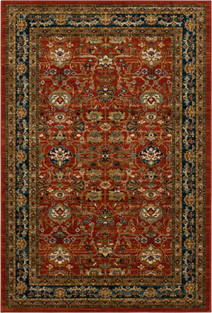 Keralam Garnet 3' 5" x 5' 5" Area Rug Karastan Rugs