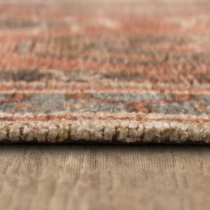 Karastan Rugs Zula Kinshasa Machine Woven Printed Polyester Area Rug Antique 8' x 10'