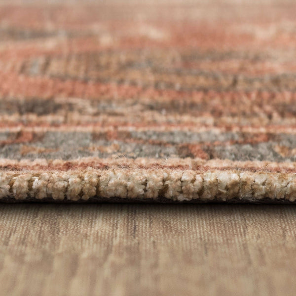 Karastan Rugs Zula Kinshasa Machine Woven Printed Polyester Area Rug Antique 8' x 10'