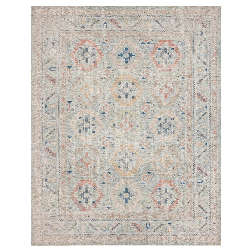 Karastan Rugs Zula Kismu Machine Woven Printed Polyester Area Rug Multi 8' x 10'
