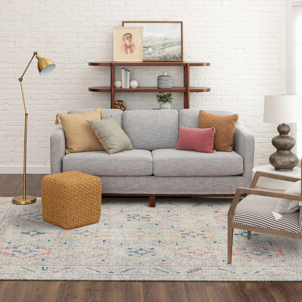 Karastan Rugs Zula Kismu Machine Woven Printed Polyester Area Rug Multi 8' x 10'