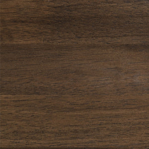 Meridian Furniture Kivo Solid Wood Full Bed with Slatted Headboard Mid-century Modern Bedroom Frame Walnut KivoBrown-F