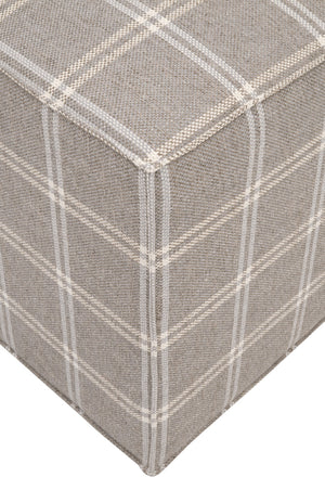 Essentials For Living Knox Accent Cube: Versatile Upholstered Furniture In Livesmart Fabric - Stylish & Functional Solution Livesmart Walden,Stone Plywood 6434.Wsto