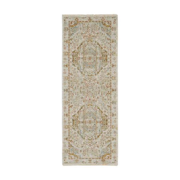 Kumra Cream 2' 7" x 7' 3" Area Rug Karastan Rugs