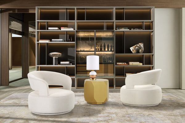 Pasargad Selva Modern Geometric Wood Side Table With Luxurious Gold Finish For Chic Home Decor Gold Wood Finish Plz-226e-l