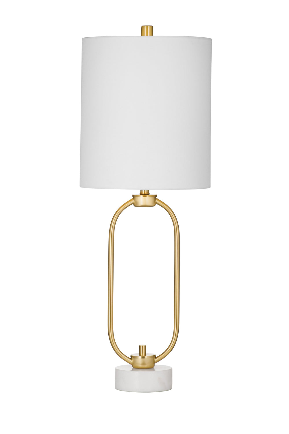 Basset Mirror Tyne Table Lamp - Elegant Alabaster & Brass Design For Timeless Sophistication In Any Room Brass Marble,Metal,Hard Back Linen Shade L4533t